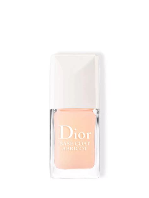 dior base coat abricot|dior top coat abricot.